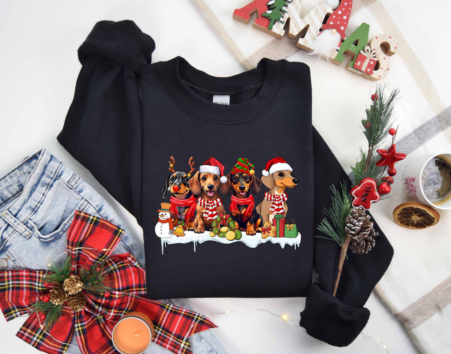 Christmas Dogs Sweatshirt