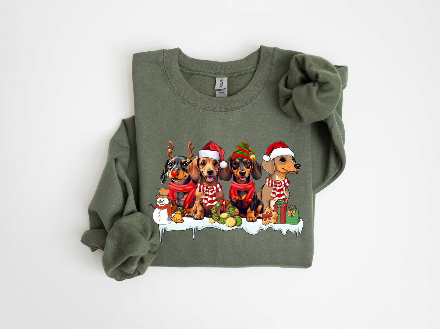 Christmas Dogs Sweatshirt