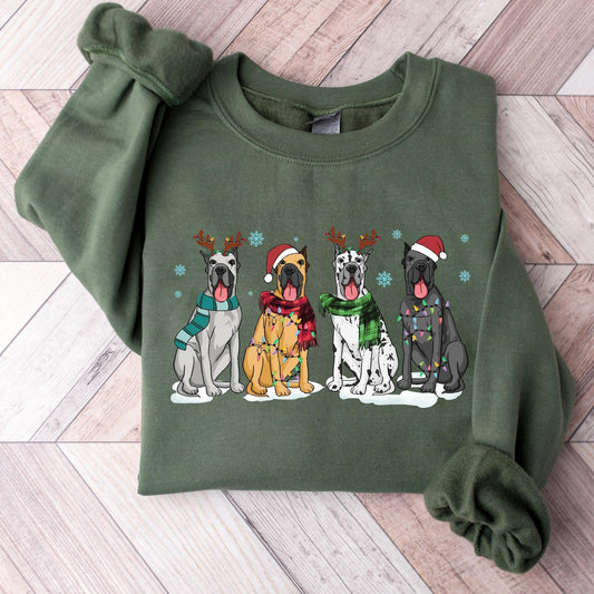 Great Dane Christmas Sweater