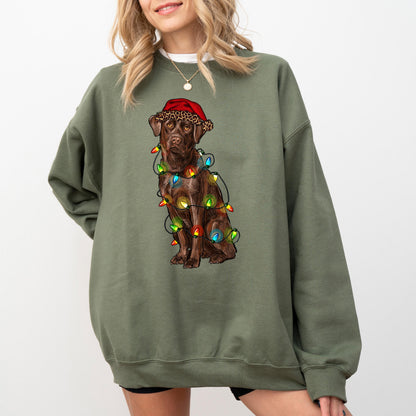 Labrador Christmas Sweater V4