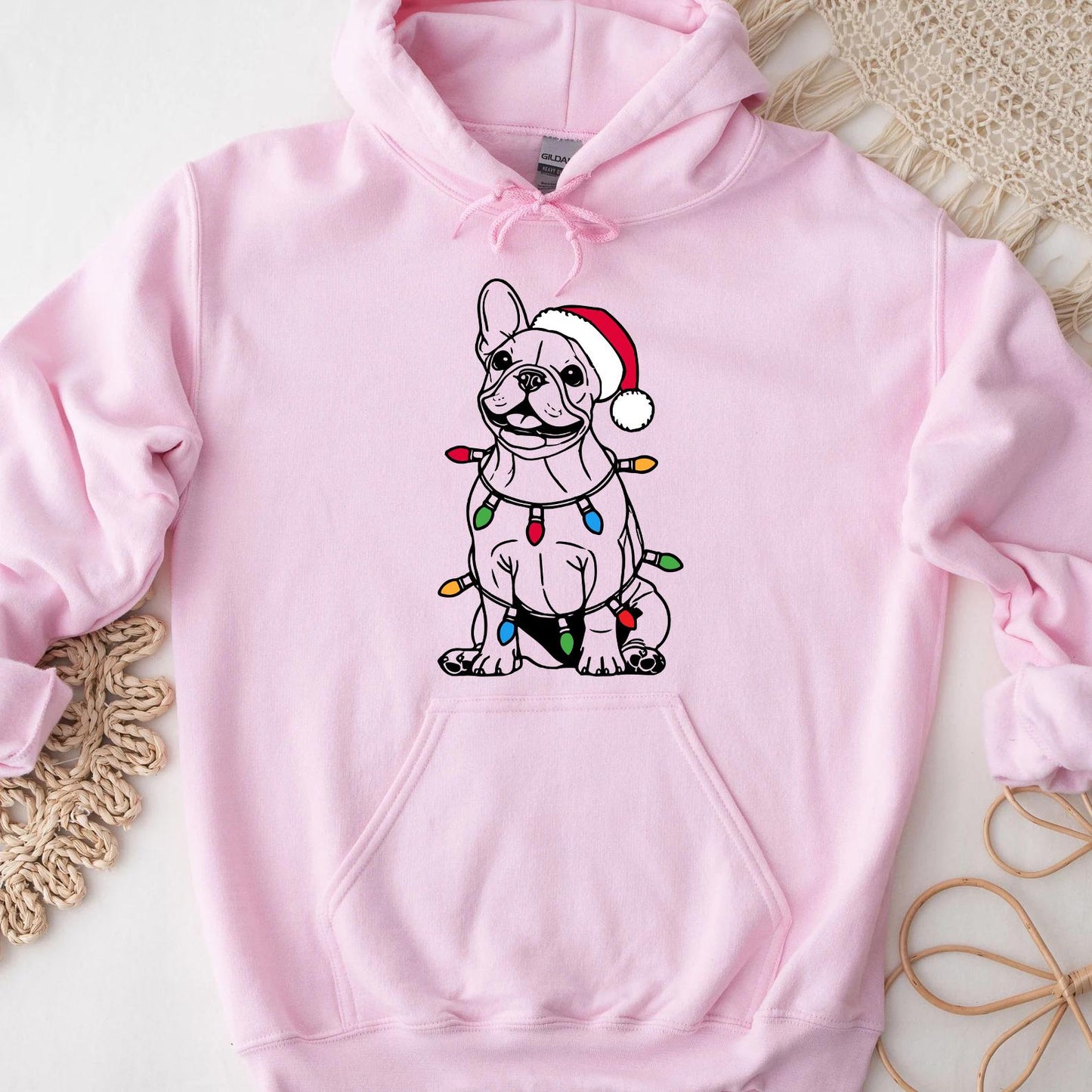 French Bulldog Christmas Hoodie