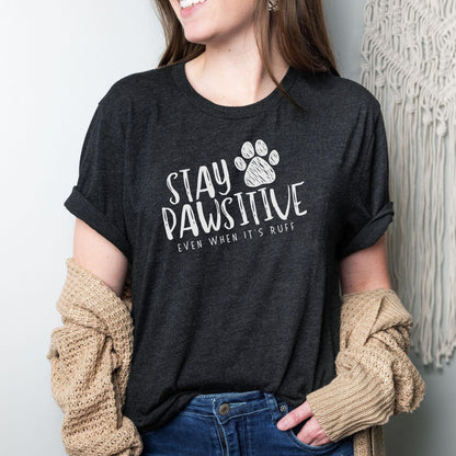Stay Pawsitive Tee V