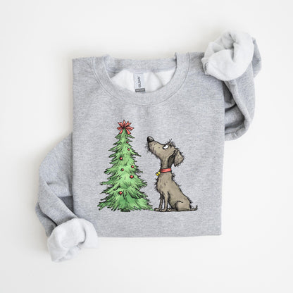 Christmas Tree Dog Sweater