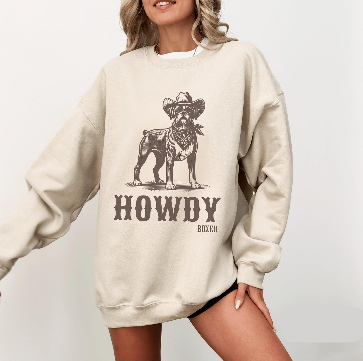 Howdy Boxer Sweater