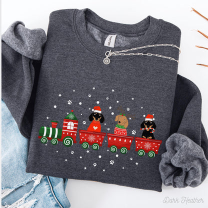 Dachshund Christmas Sweater V2