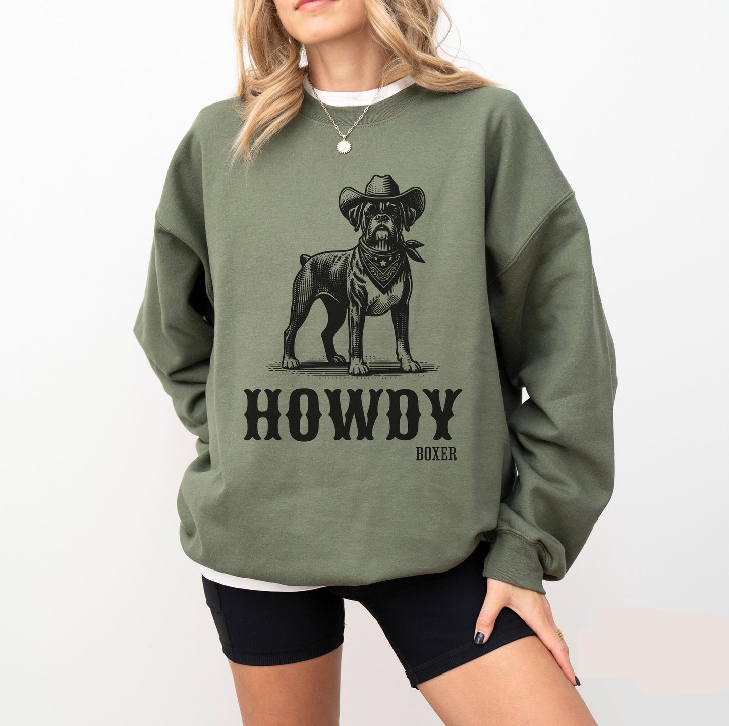 Howdy Boxer Sweater