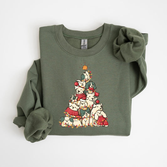Dog Christmas Tree Sweater