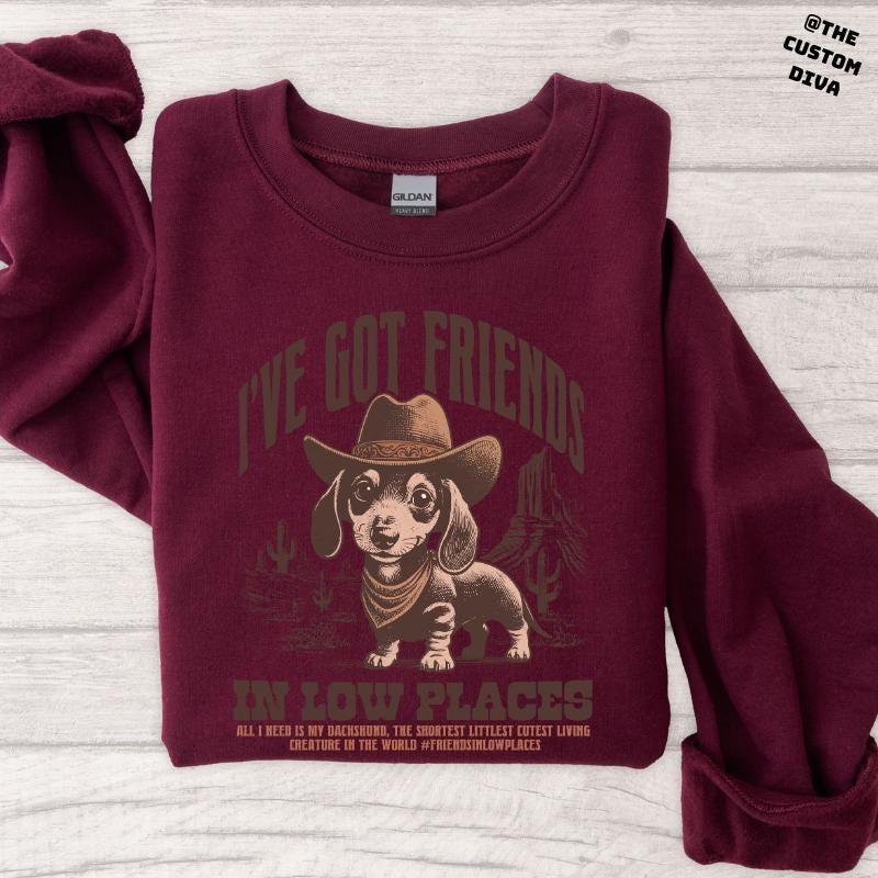 Friends In Low Places Sweater
