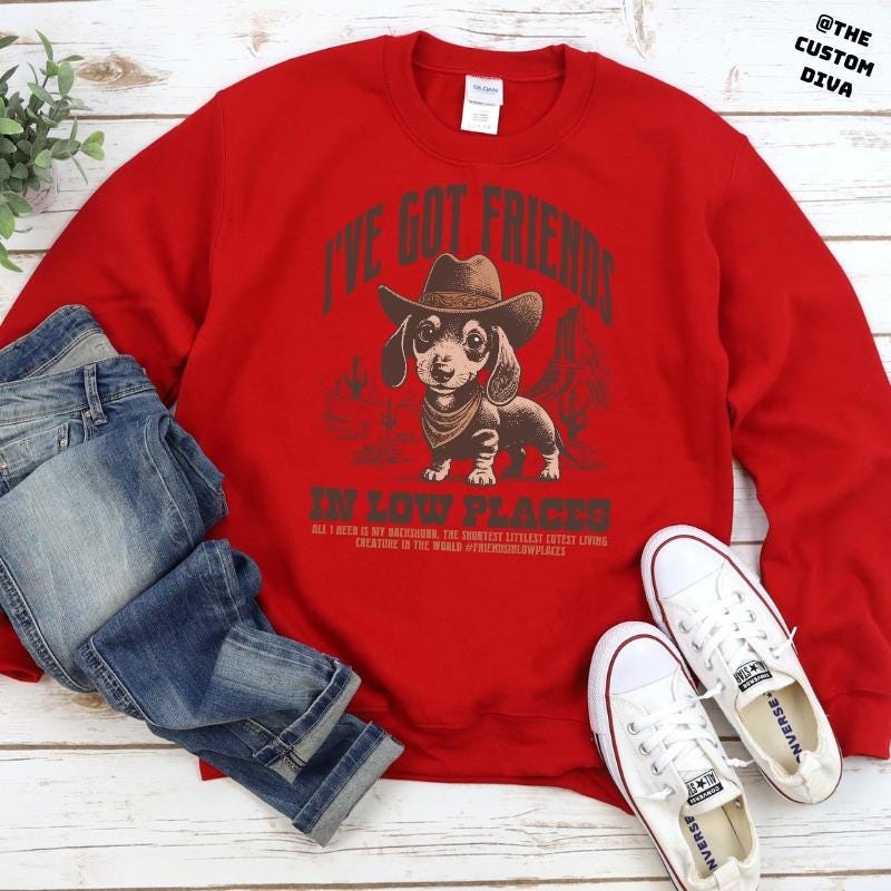 Friends In Low Places Sweater