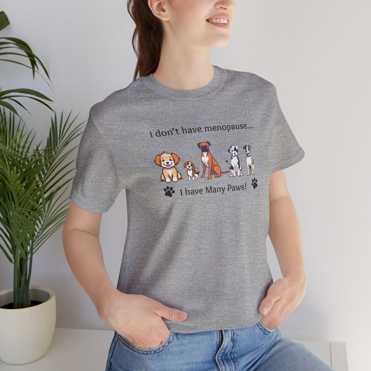 Menopause Dog Lover T-Shirt