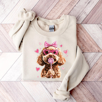 Dog Valentine Sweater