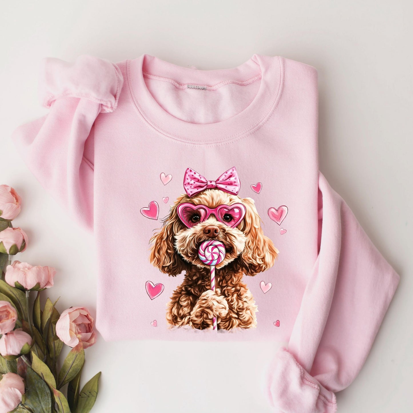 Dog Valentine Sweater