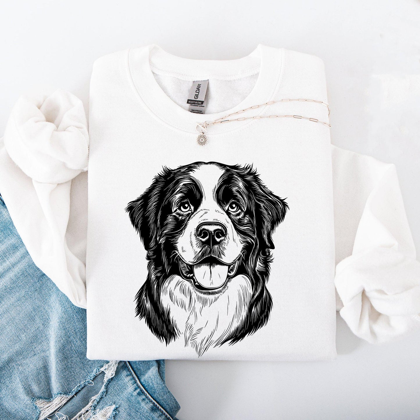 Bernese Mountain Dog Sweater