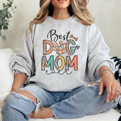Best Dog Mom Sweater V4