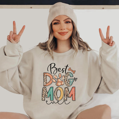 Best Dog Mom Sweater V4