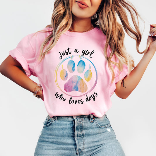 Just A Girl Tee V7