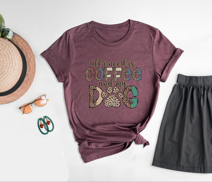 Coffee Dog Shirt