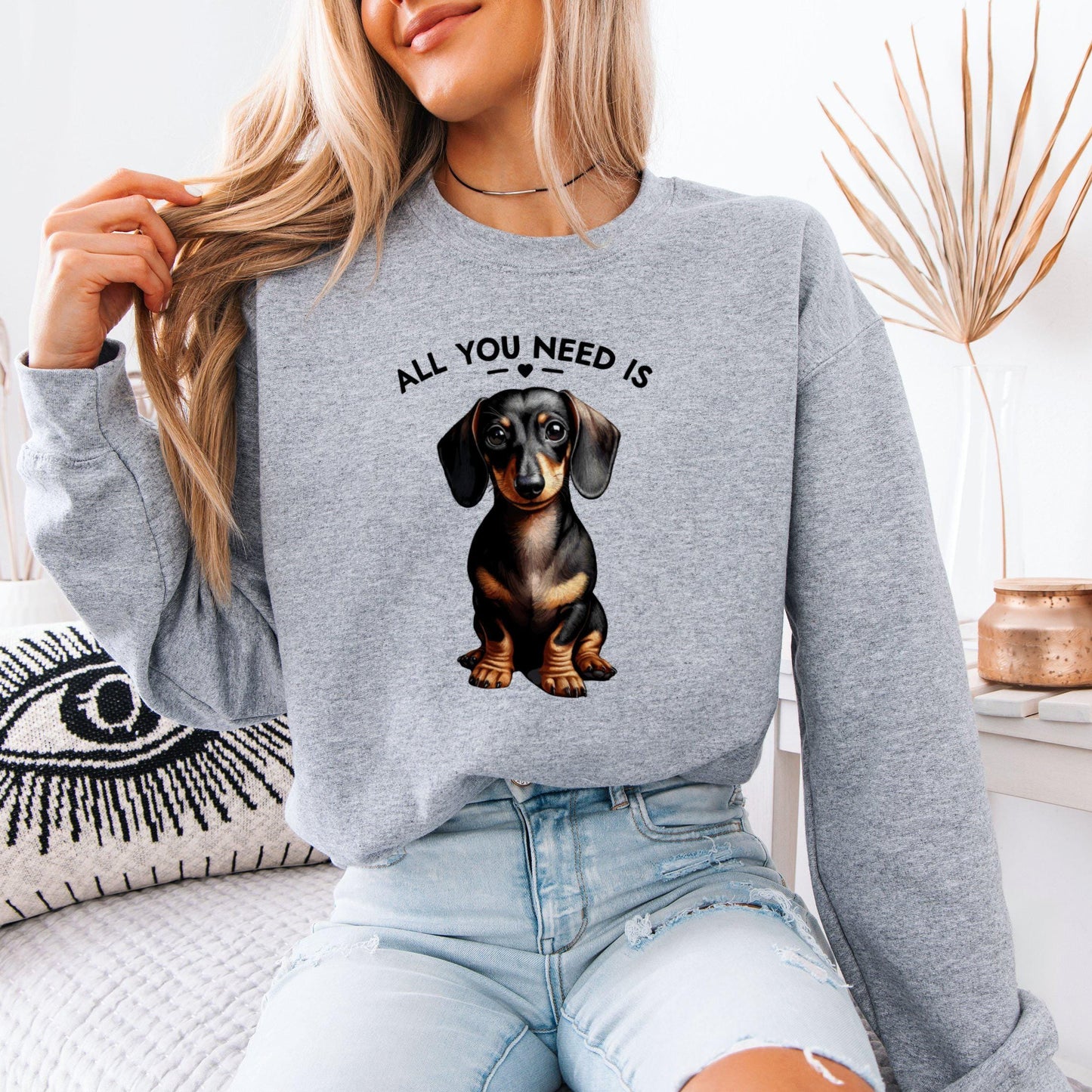 Adorable Dachshund Sweatshirt