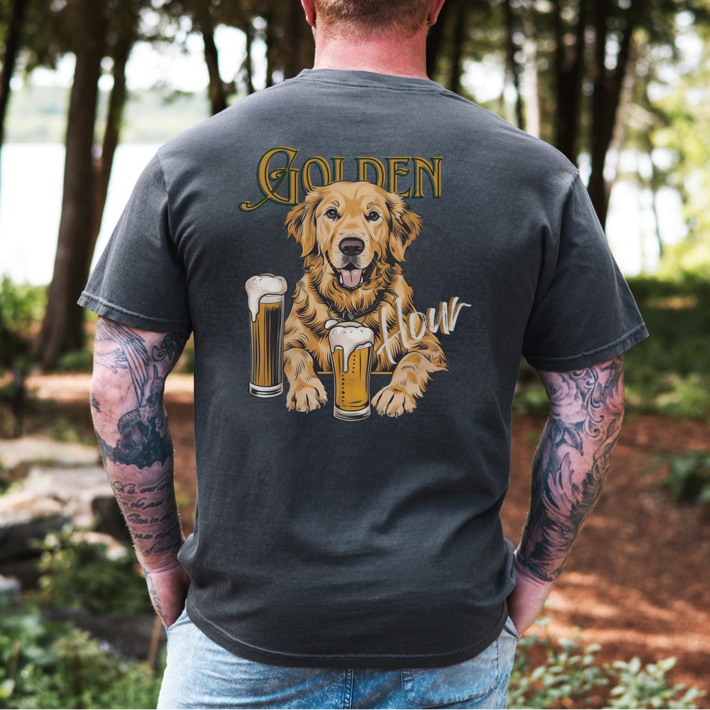 Golden Beer Tee