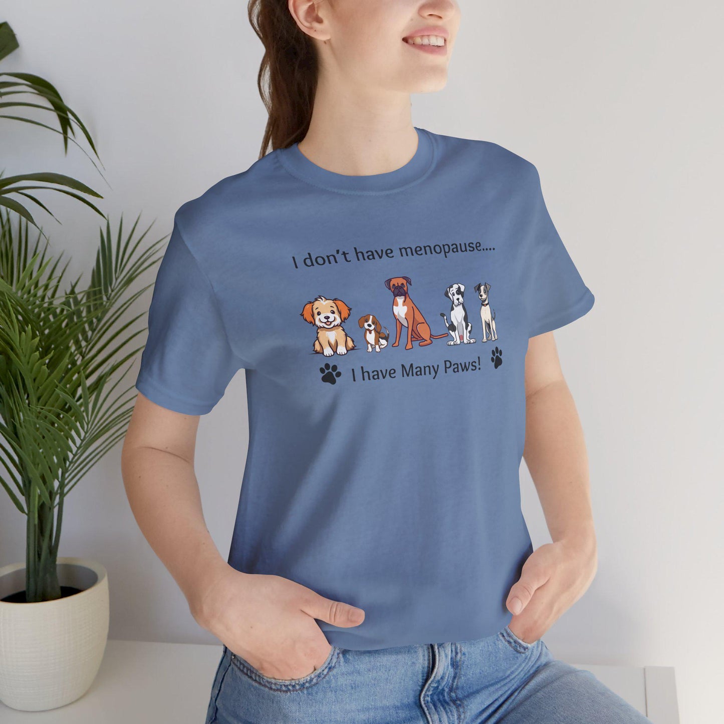 Menopause Dog Lover T-Shirt