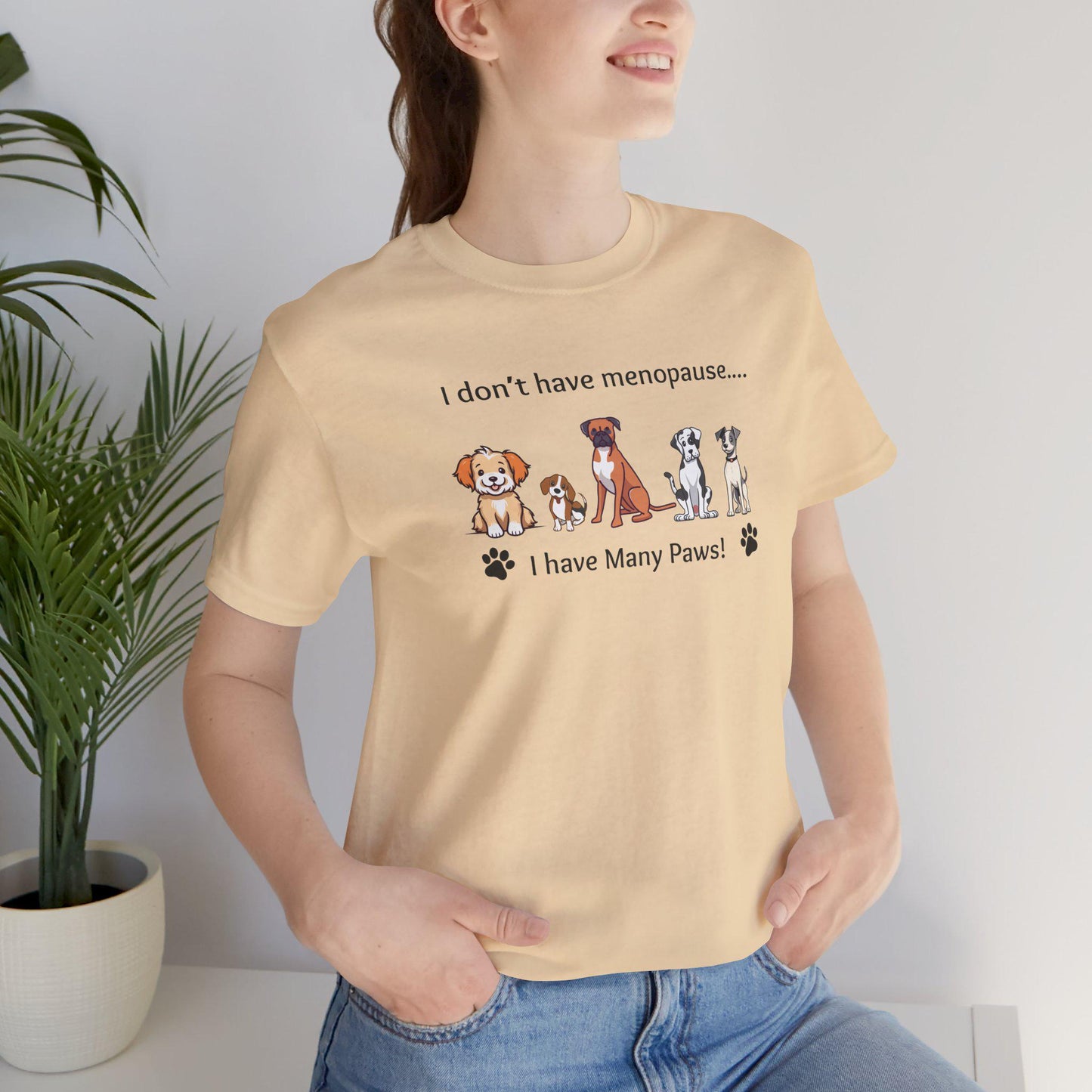 Menopause Dog Lover T-Shirt