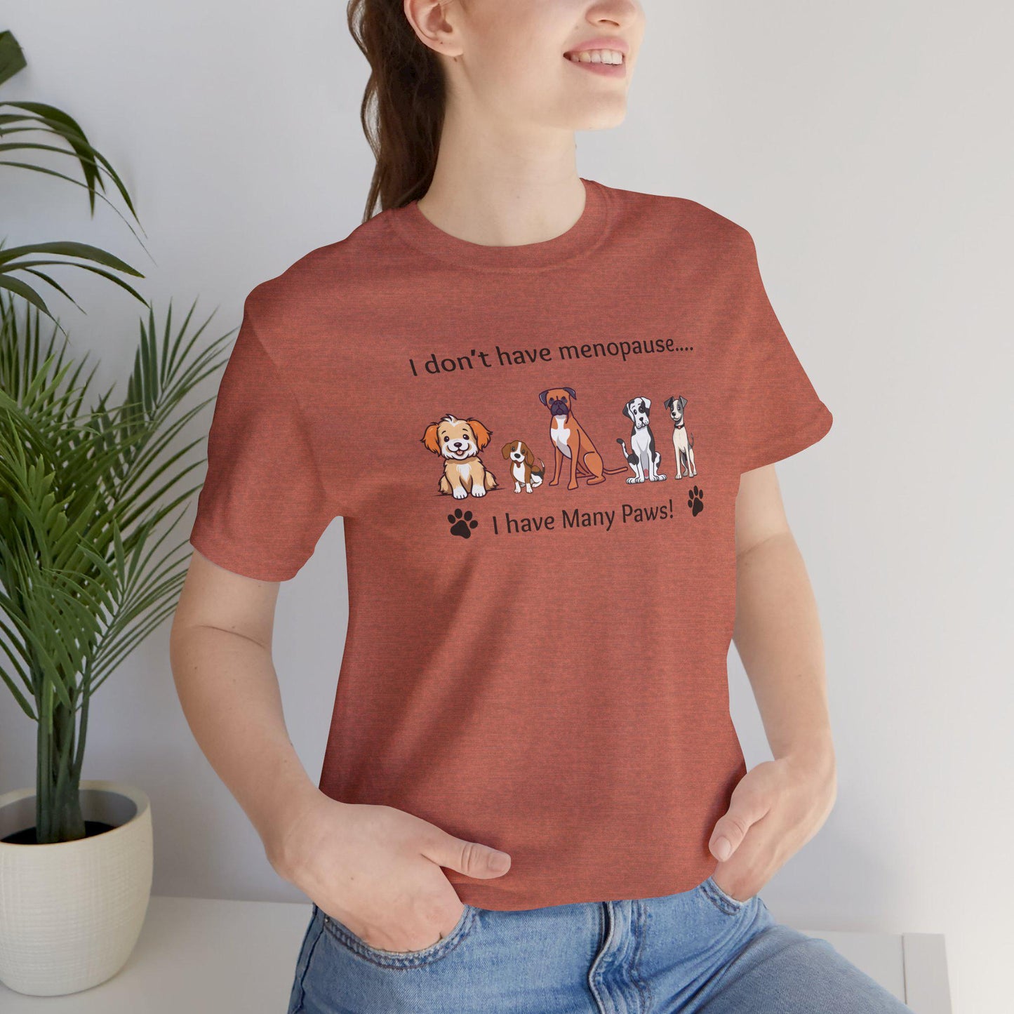 Menopause Dog Lover T-Shirt