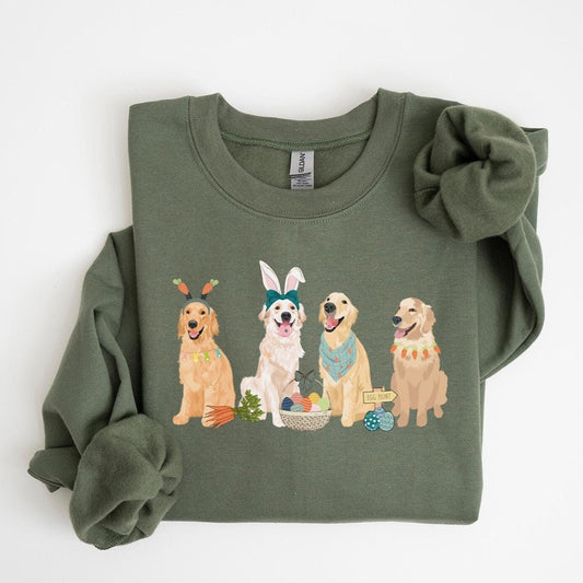 Golden Easter Sweater