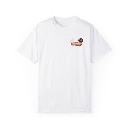 Hot Diggity Hot Dog Dachshund Tee