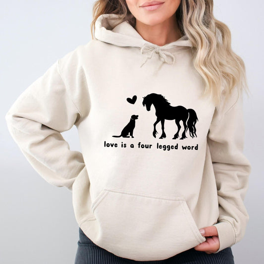 Horse Dog Lover Hoodie