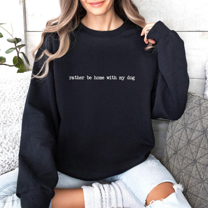 Rather Be Home Sweater New
