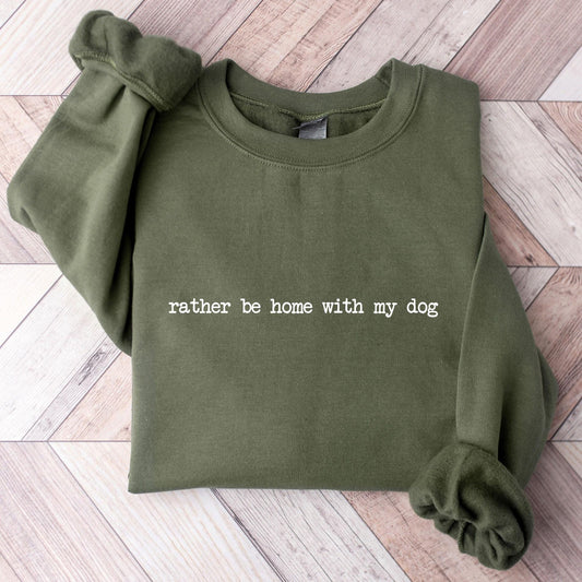 Rather Be Home Sweater New