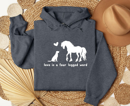 Horse Dog Lover Hoodie