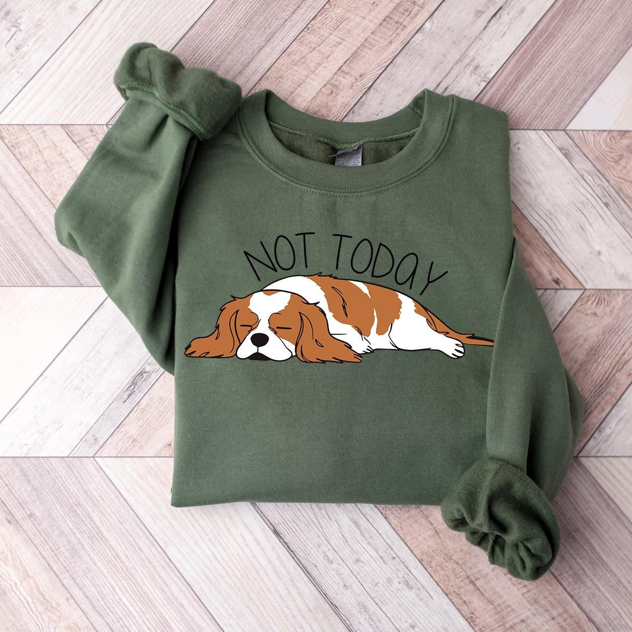 Not Today Sweatshirt 3