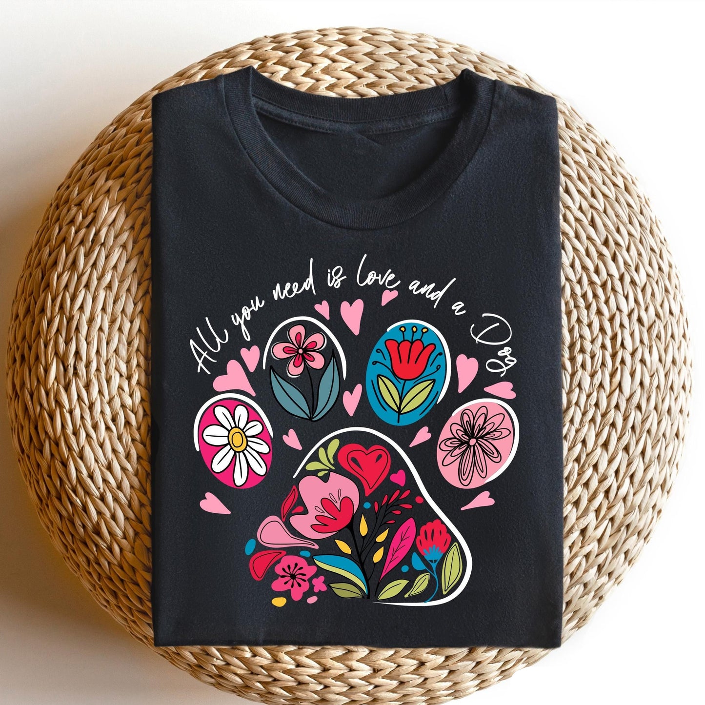 Love And A Dog Shirt