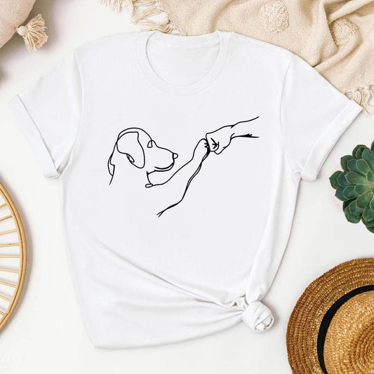 Dog Fist Bump Tee V2