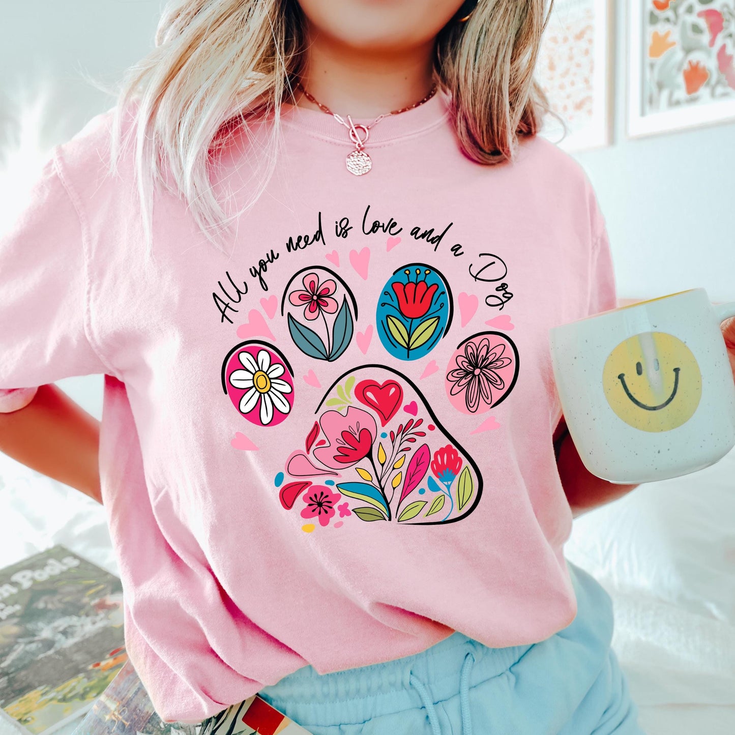 Love And A Dog Shirt