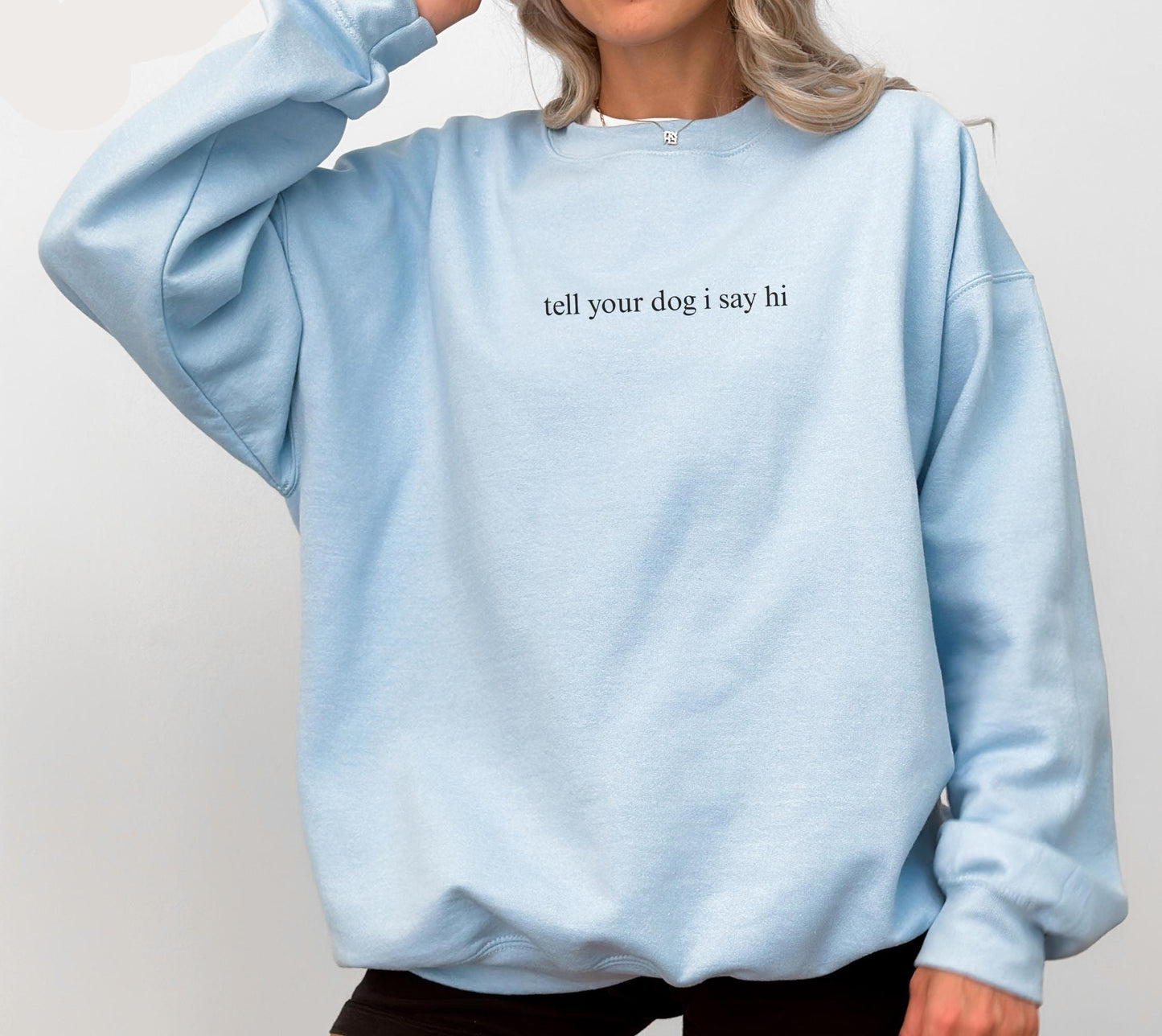 Tell Your Dog I Say Hi Sweatshirt