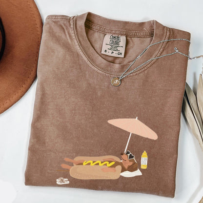 Summer Hot Dog Tee