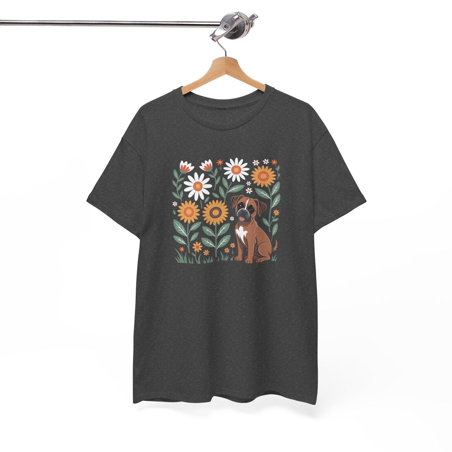 Boxer Flower Tee