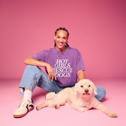 Hot Girls Rescue Dogs Tee