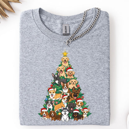 Dog Christmas Tree Shirt