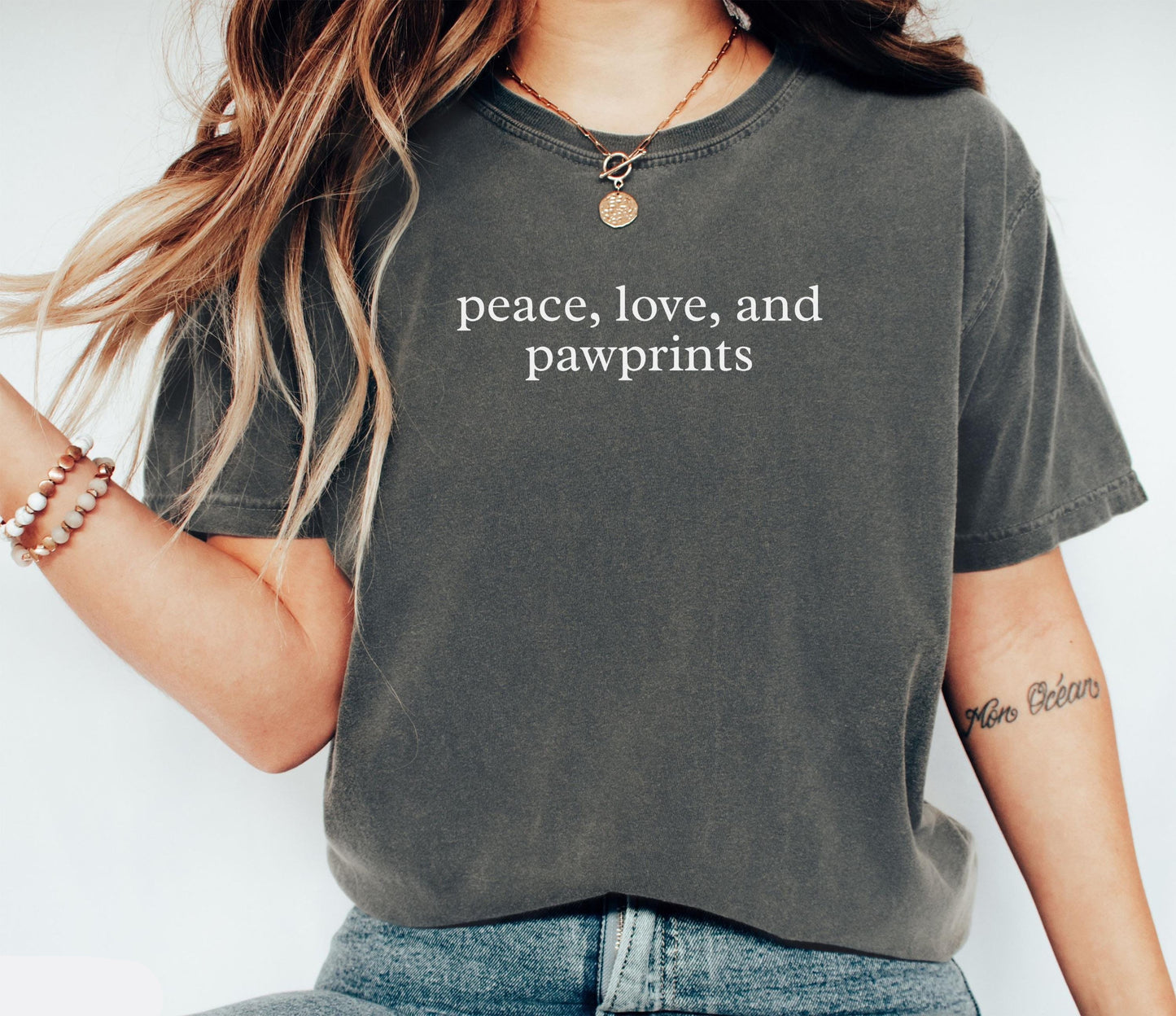 Peace, Love, and Pawprints Shirt