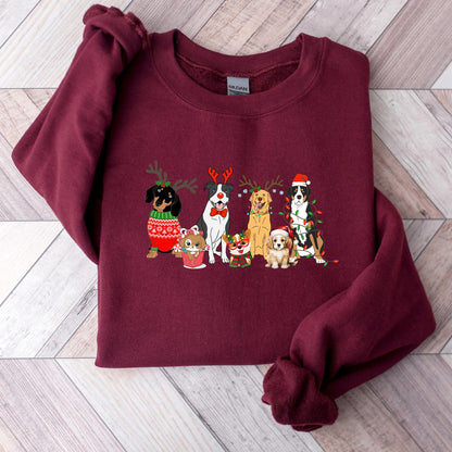 Dog Christmas Sweatshirt V5