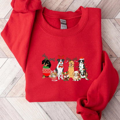 Dog Christmas Sweatshirt V5