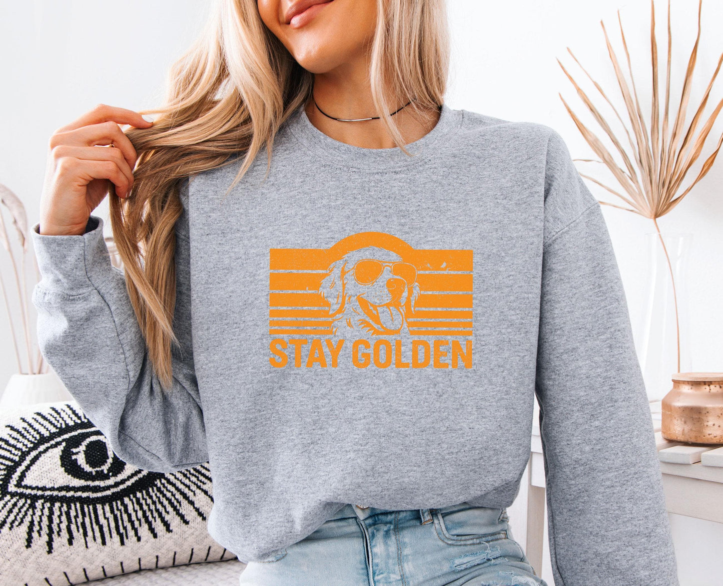 Stay Golden Sweater