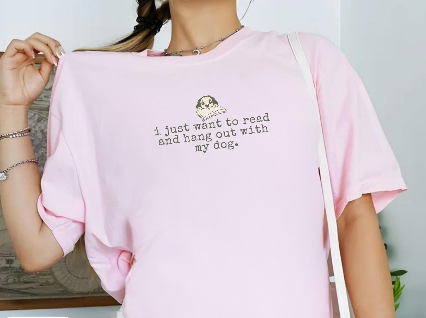 Dog Book Tee