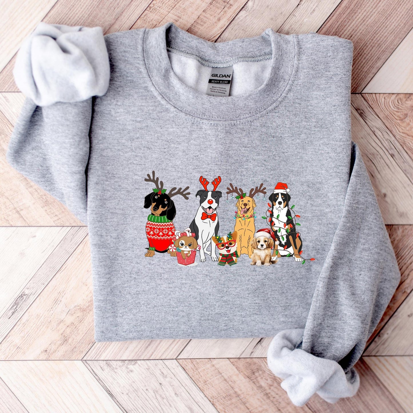 Dog Christmas Sweatshirt V5