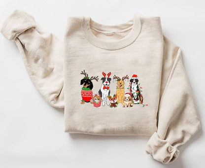 Dog Christmas Sweatshirt V5