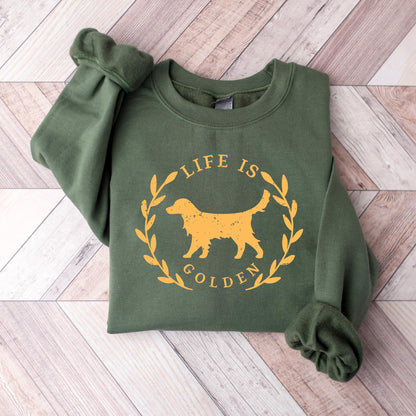 Life Is Golden Sweatshirt 4