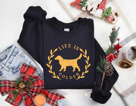 Life Is Golden Sweatshirt 4